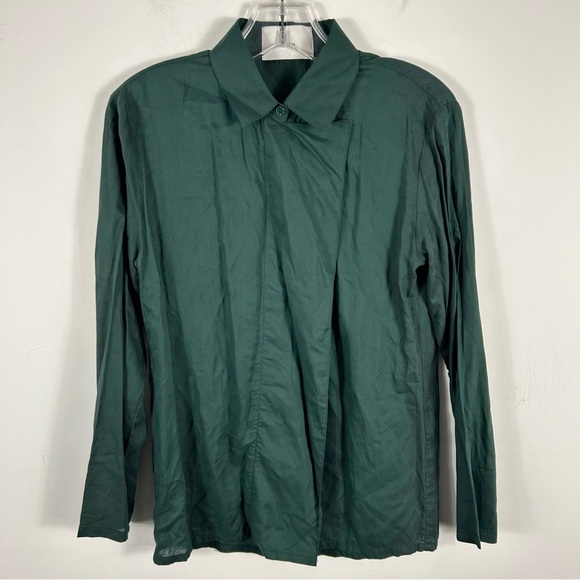 ❤️ okakie Dark Green Long Sleeve Shirt S - Picture 3 of 10